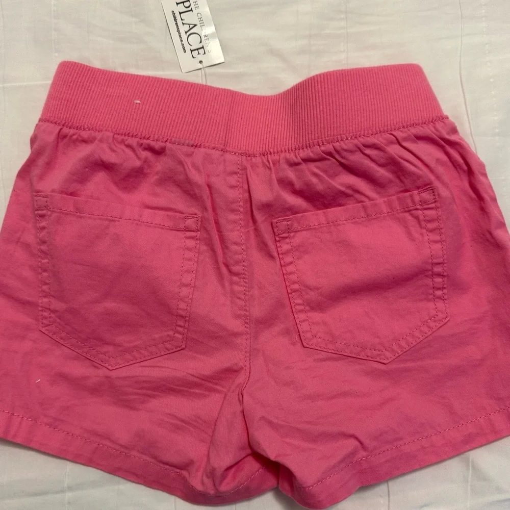 The Children's Place Hot Pink Cotton Pull-On Shorts